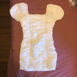 White “all dolled up” dress Miss Lola